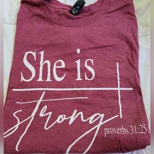 3/$35 Women's Christian T-shirt Size Medium Super Soft